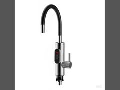 Grifo de cocina de agua caliente instantánea, grifo de acero inoxidable, grifo calentador de agua instantáneo eléctrico