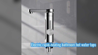 Grifos calentadores de agua eléctricos para baño Grifos para baño con calentamiento instantáneo Agua caliente para baño con calentamiento instantáneo