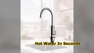 Actualización de baño inteligente con grifo eléctrico de calor instantáneo