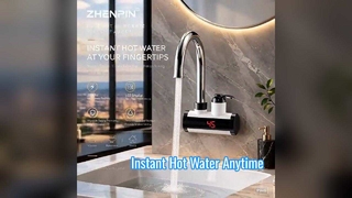 Material ABS, grifo eléctrico para calentador de agua, grifo de calentamiento instantáneo, grifo de agua caliente de calentamiento instantáneo