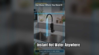 Grifo calentador de agua eléctrico instantáneo, agua caliente rápida