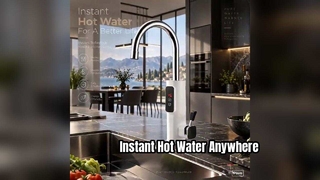Grifo de agua caliente instantánea para hogares modernos Grifos de cocina y baño Grifos de aluminio fundido