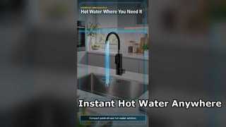 Grifo de agua caliente instantáneo calentador eléctrico de 3400W para el hogar