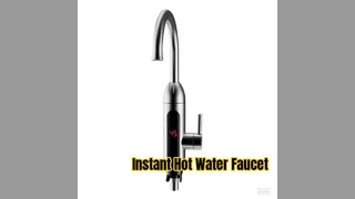 Grifo eléctrico de agua caliente instantánea para cocina y baño